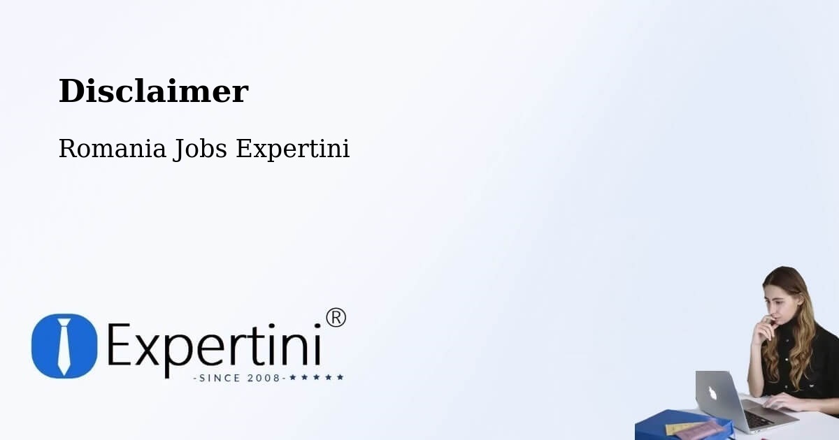 Disclaimer – Nadășa - Romania Jobs Expertini